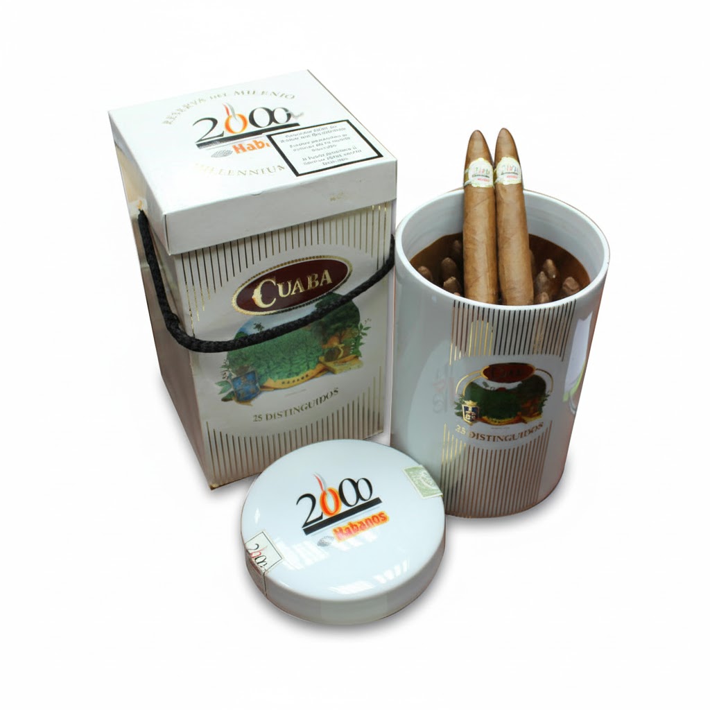 Cuaba Distinguidos Millenium 2000 - Jar Of 25 Cigars