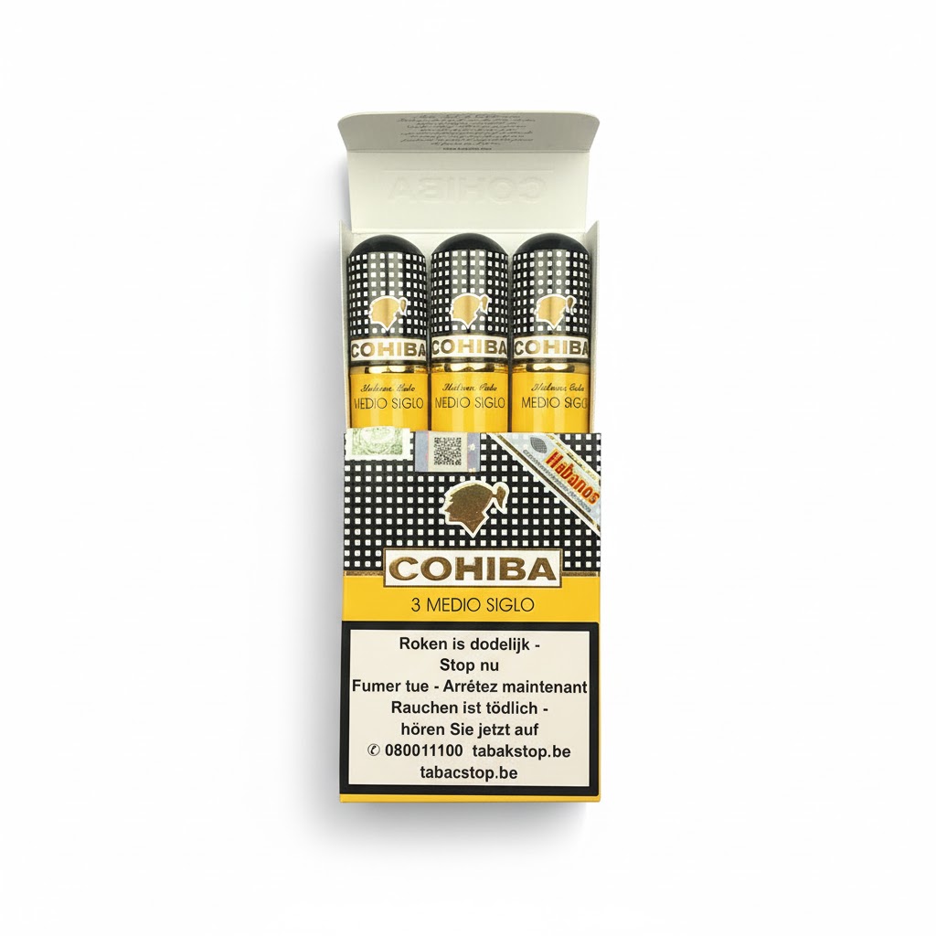 Cohiba Medio Siglo A.T. - 5 X Pack Of 3 Cigars