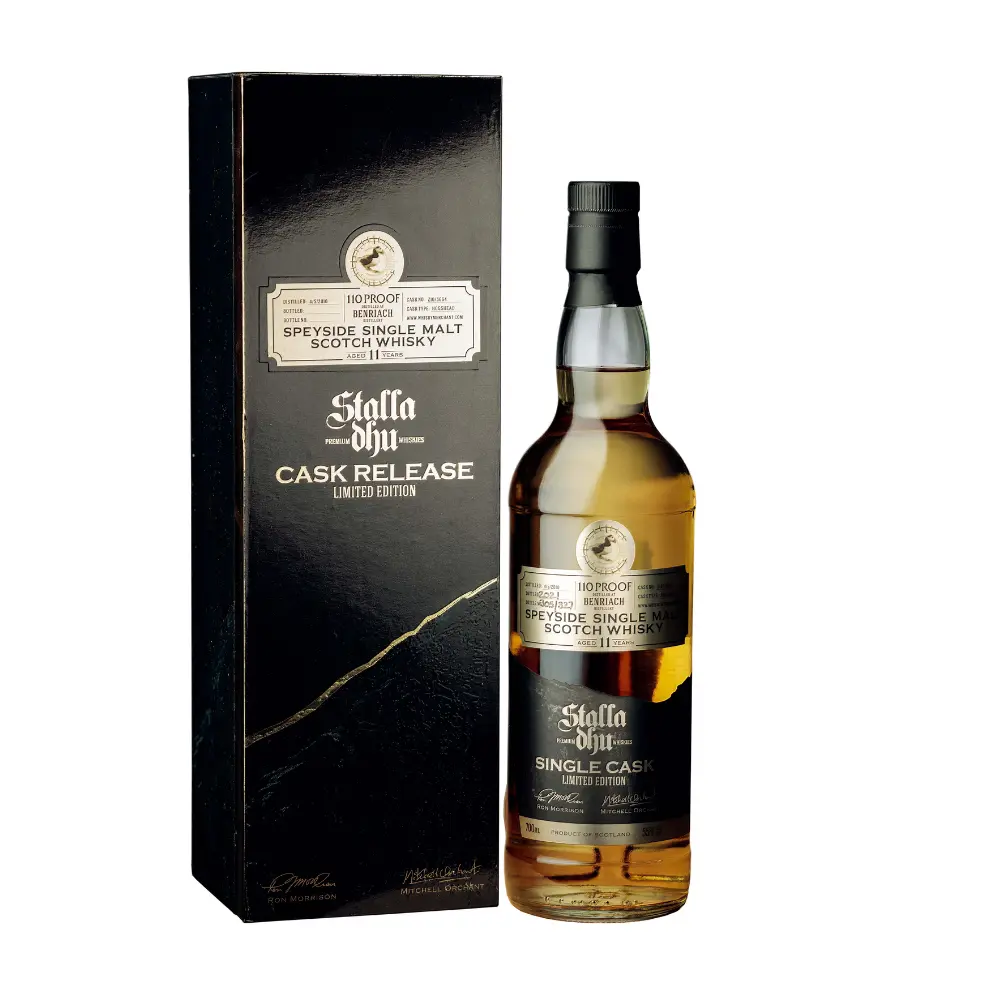 Whisky - Stalla Dhu Benriach 110 Proof 11 Years 2010 - Bottle Of 70Cl