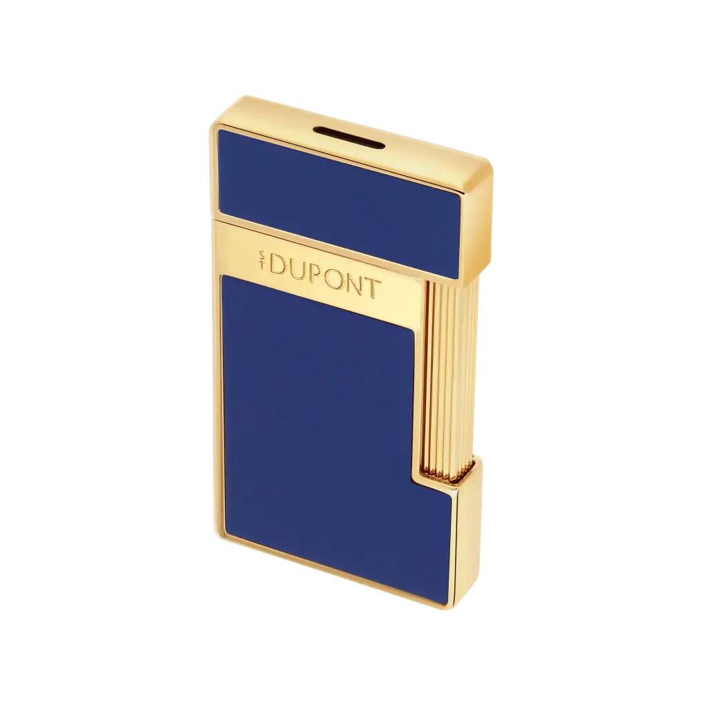 Lighter - S.T. Dupont Slimmy Blue/Gold