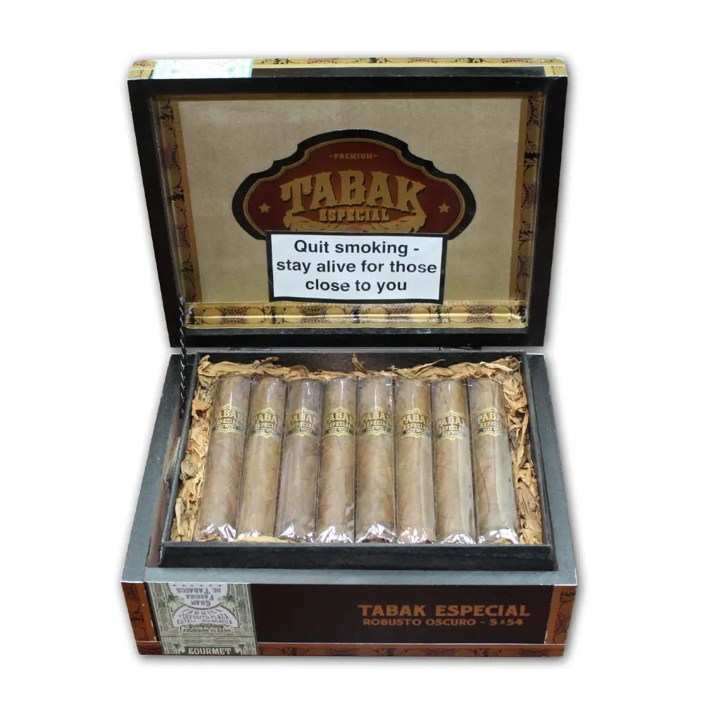 Drew Estate Tabak Especial Oscuro Robusto - Box Of 24 Cigars