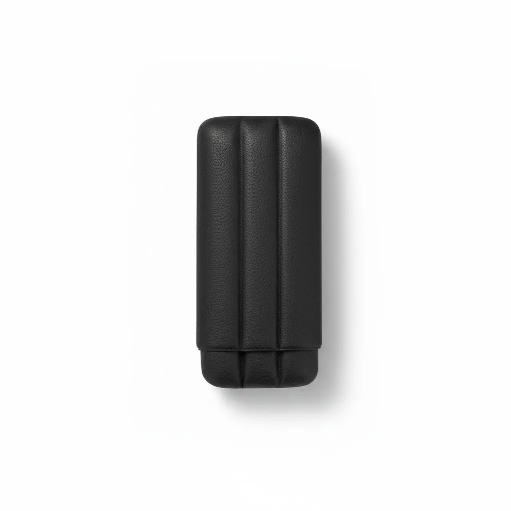Cigar Case - Fallon Nixes Buffalo Sublimes Black - 3 Cigars