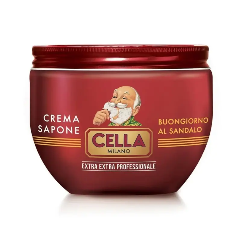 Beard And Shave Precision Brushless Cream - Cella Milano Buongiorno al Sandalo - 175 ml / 6.0 fl.oz     