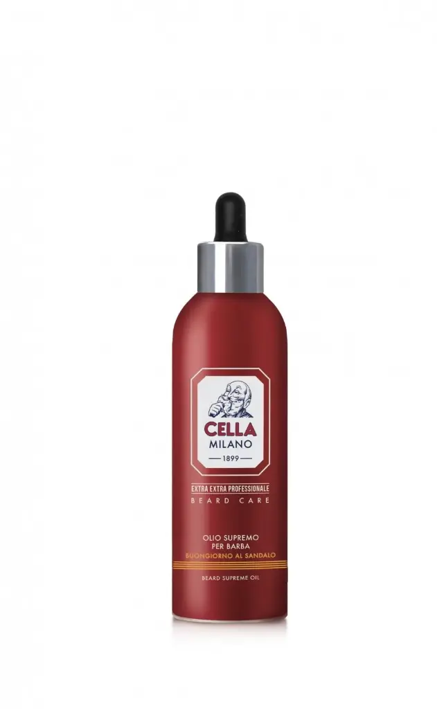 Beard Supreme Oil - Cella Milano Buongiorno al Sandalo - 50 ml / 1.7 fl.oz            