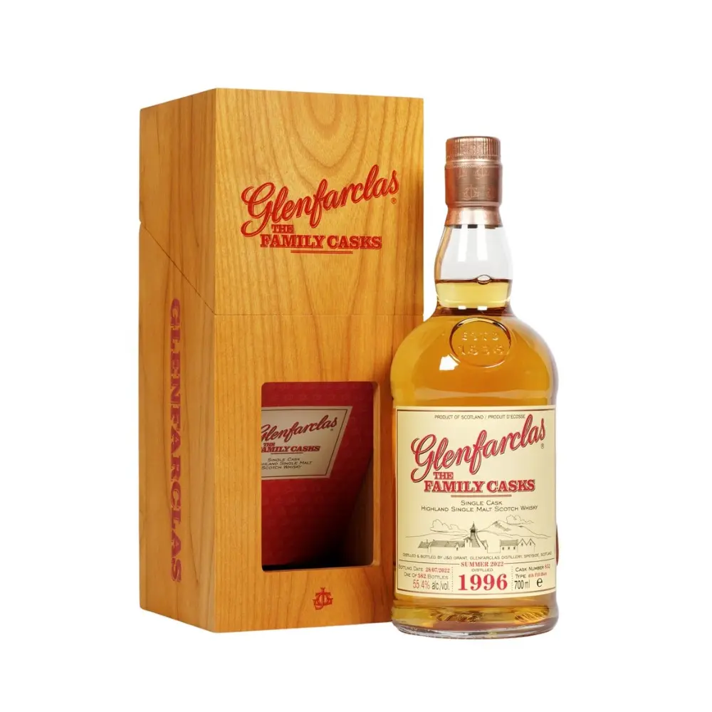 Whisky - Glenfarclas 26 Year Old 1996 Family Cask #852 - 55.4% 70cl