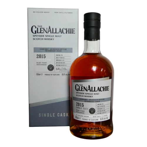 Whisky - Glenallachie C.Gars Malt 10 Year Old Ruby Port Dominique London Exclusive - 61.6% 70cl