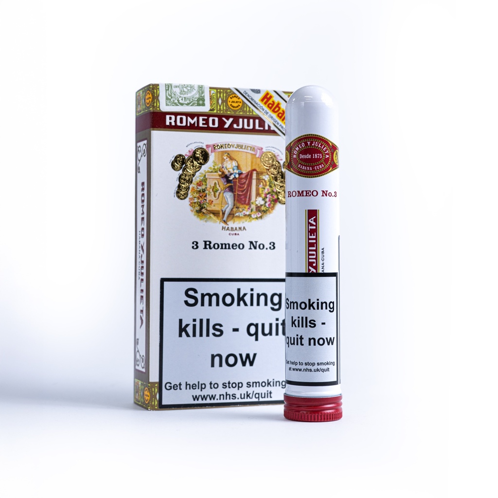 Romeo y Julieta No. 3 A.T. - Pack Of 3 Cigars