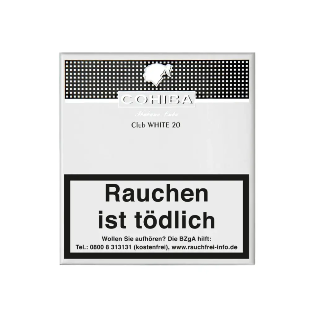 Cohiba Club White - Pack Of 20 Cigarillos