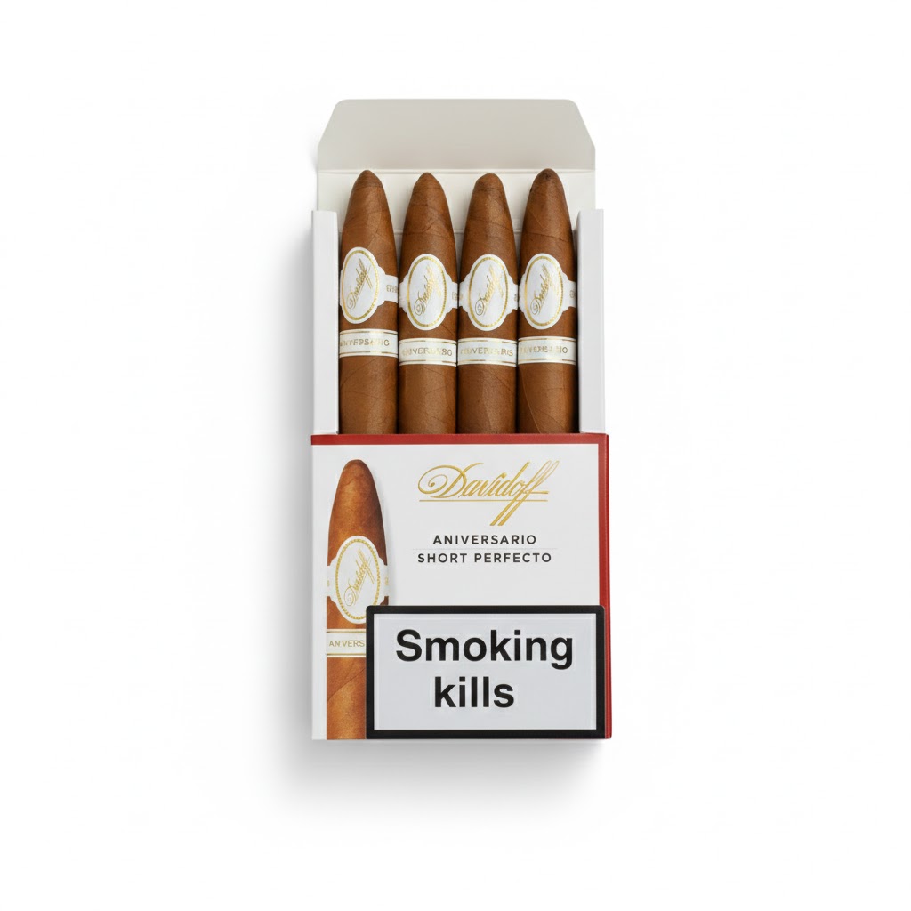 Davidoff Short Perfecto - Pack Of 4 Cigars