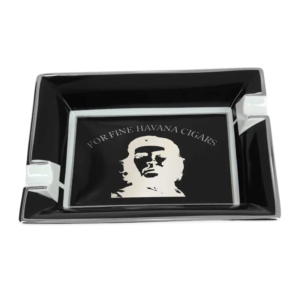 Ashtray - Elie Bleu Che Black - 2 Cigars