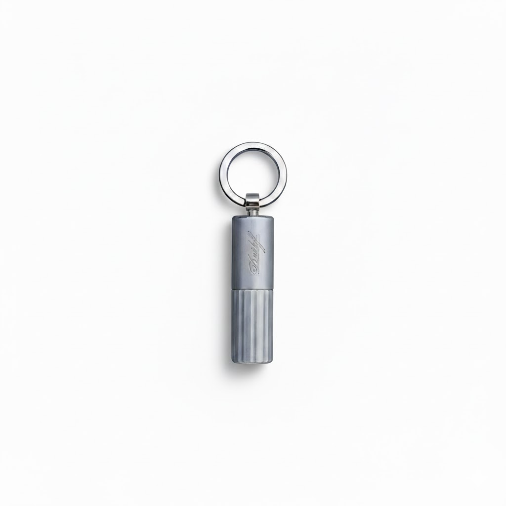 Cigar Puncher - Davidoff Stainless Steel Brushed Satin Finish