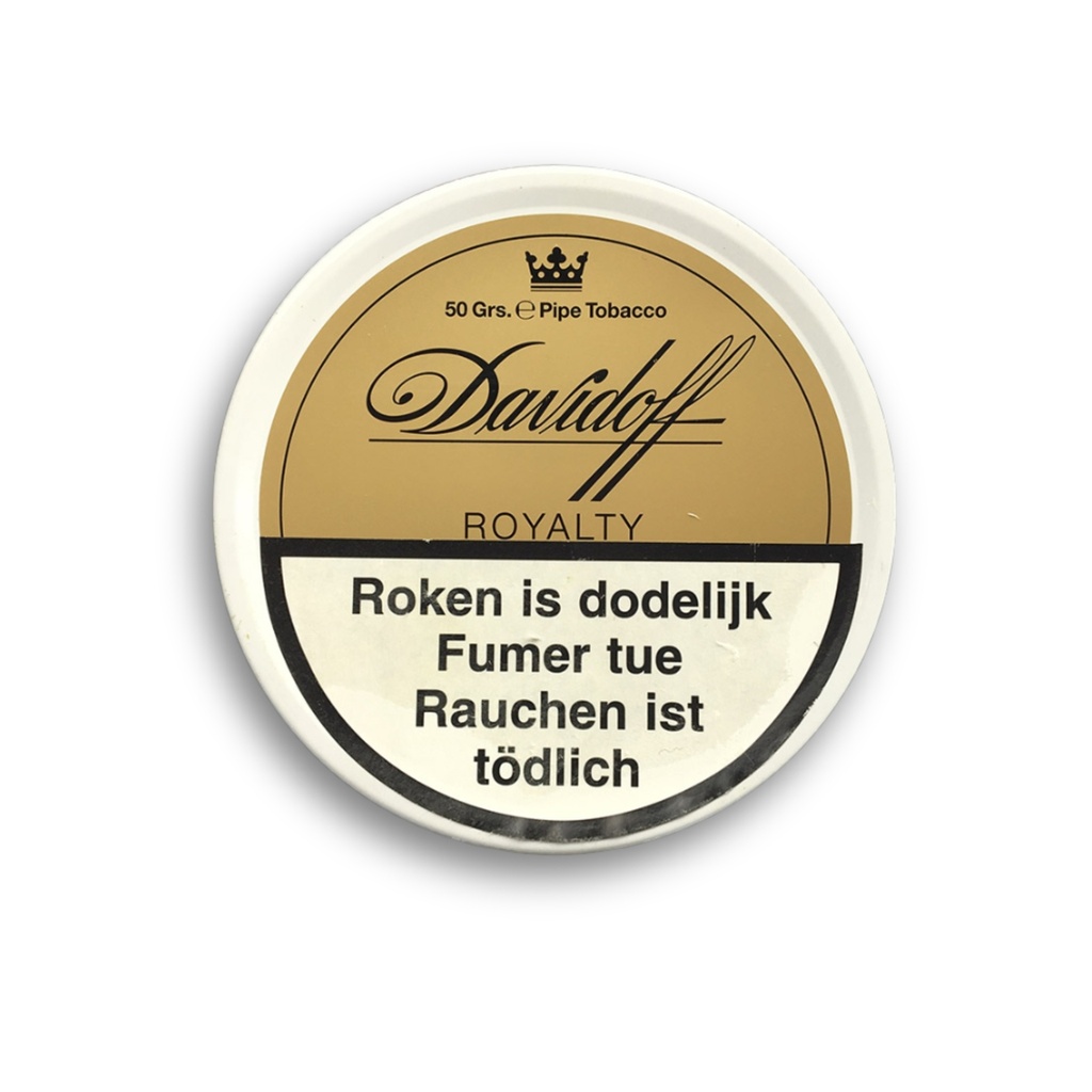 Pipe Tobacco - Davidoff Royalty Mixture - Tin Of 50G