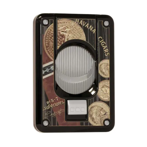 [17207] Cigar Cutter - Elie Bleu Medals Black