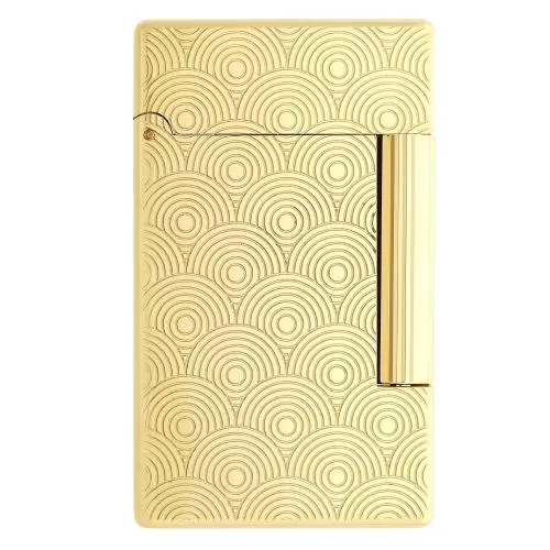 [17437] Lighter - S.T. Dupont Initial Cinatic Gold