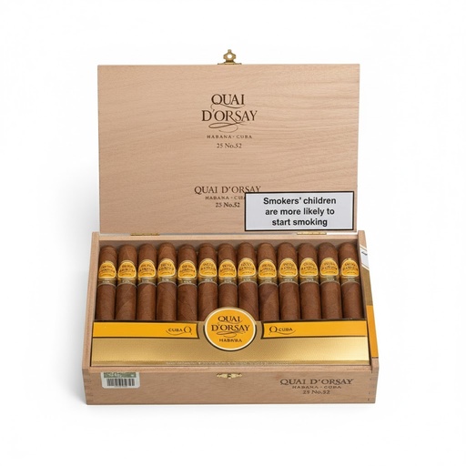 [17771] Quai d'Orsay No. 52 - Box of 25 Cigars