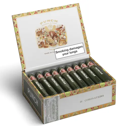 [18538] Punch Petit Coronations A.T. - Box Of 25 Cigars