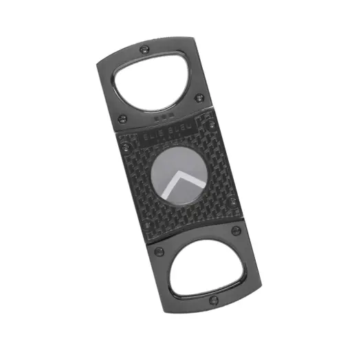[51391] Cigar Cutter - Elie Bleu Carbon Design