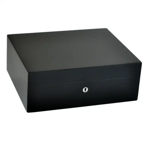 [51406] Humidor - Elie Bleu Carbon - 75 Cigars