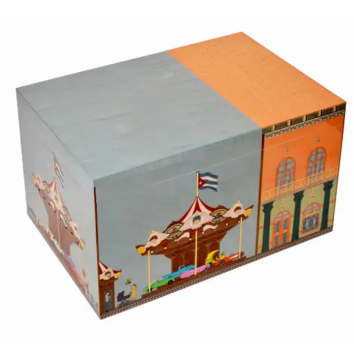 [51407] Humidor - Elie Bleu Casa Cubana Carousel - 125 cigars