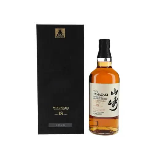 [51591] Whisky - Yamazaki 18 Year Old Mizunara 100th Anniversary - 48% 70cl