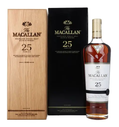 [51609] Whisky - Macallan 25 year old Sherry 2018 - 43% 70cl