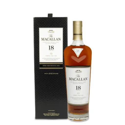 [51615] Whisky - Macallan 18 Year Old 2023 Sherry Oak - 43% 70cl