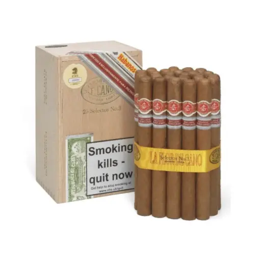 [51700] La Flor de Cano Selectos No. 3 UK Regional Edition - Box of 25 Cigars