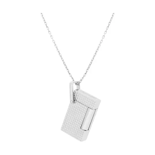 [51981] Lighter - S.T. Dupont Necklace Silver