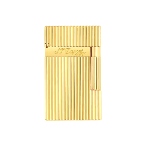 [51991] Lighter - S.T. Dupont Ligne 2 Vertical Line Gold Plated
