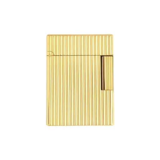 [52002] Lighter - S.T. Dupont Ligne 1 Vertical Line Yellow Gold 