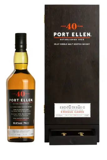 [52792] Whisky - Port Ellen 40 Year Old 1983 9 Rogue Casks - 50.9% - Bottle of 70cl