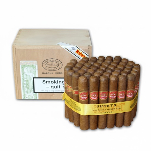 [8201] Partagas Shorts - Box Of 50 Cigars