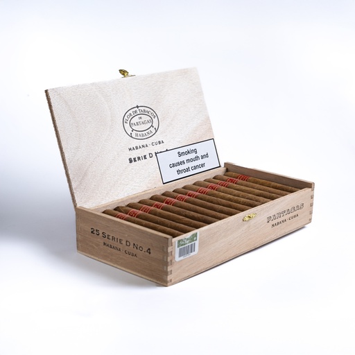 [8204] Partagas Serie D No. 4 - Box of 25 Cigars