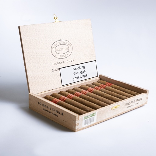 [8205] Partagas Serie D No. 4 - Box of 10 Cigars