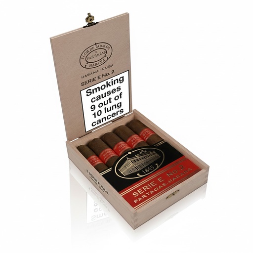 [8220] Partagas Serie E No. 2 - Box of 5 Cigars