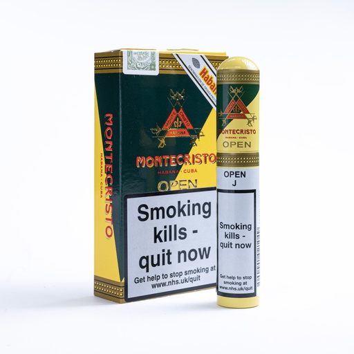 [8795] Montecristo Open Junior A.T - Pack Of 3 Cigars